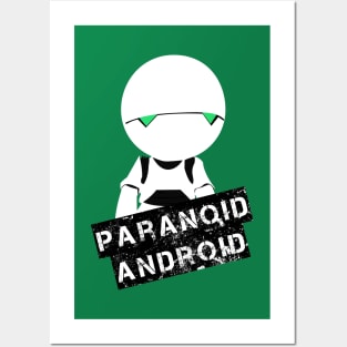 Paranoid Android Posters and Art